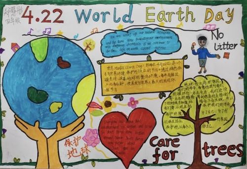 【汉丹教育】世界地球日手抄报投票活动