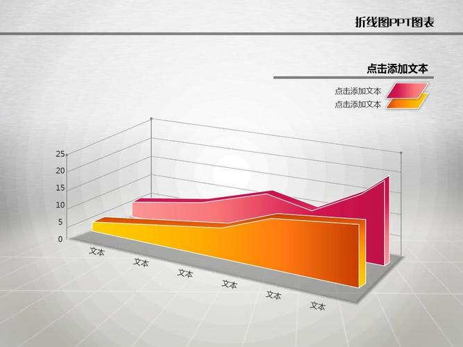 锐普ppt《3d水晶质感ppt图表·第3季》  超级实用ppt模板 折线图ppt