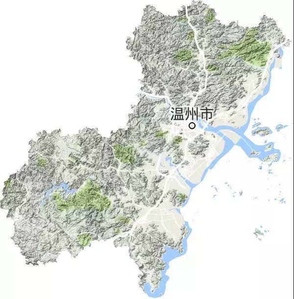 温州市地形图   但就在这样的境遇下,温州人也从未认输:   他们背着