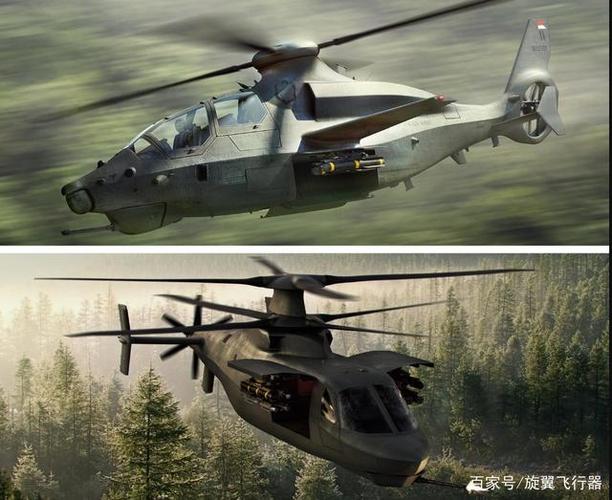 贝尔公司的"必胜"360直升机和西科斯基的"掠夺者"x直升机是fara