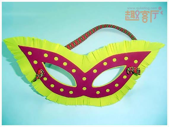 手工制作的面具.