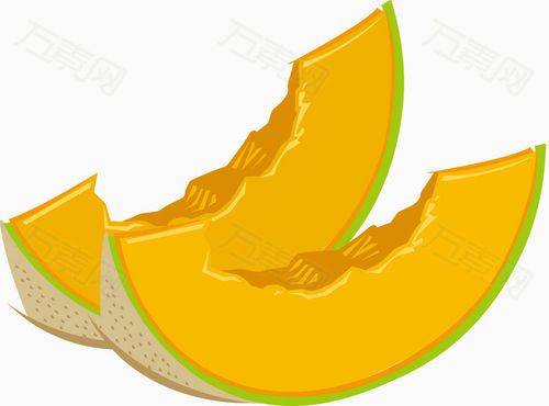 哈密瓜_卡通手绘_2320*1720px_编号224021_png格式