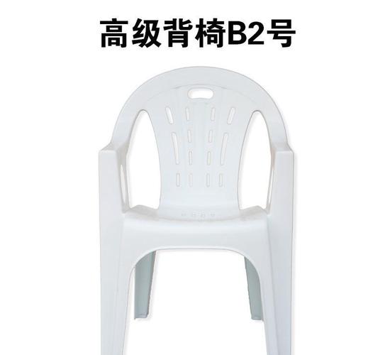 大排档夜市烧烤塑料靠背椅加厚户外成人塑料椅子直销商品大图