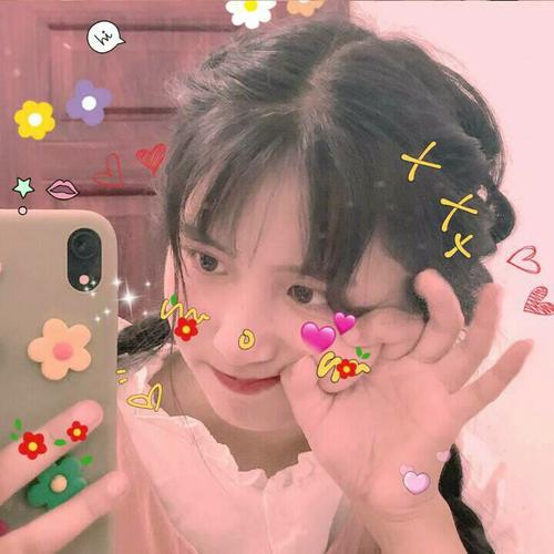 森系"小仙女"闺蜜女生头像:把你养在蓄满星星的池塘里