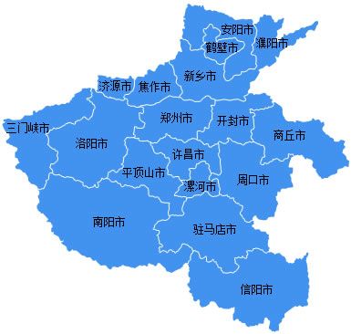 河南省地图