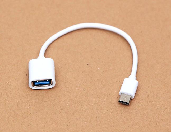 适用华为小米4c转接头u盘转接线 type-c 手机otg转接线usb数据线