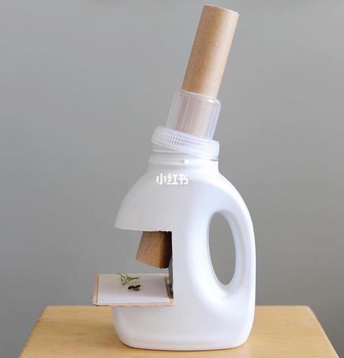 洗衣液容器做的显微镜94_洗衣液_亲子_手工diy_亲子