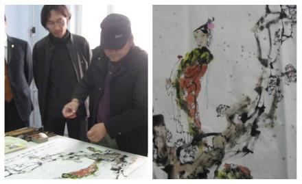 著名国画家戴成友老师画展花絮