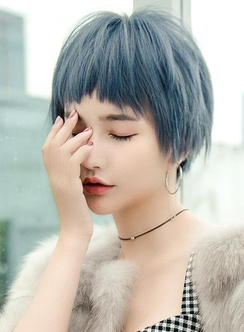 女生剪什么短发好看 不同脸型短发图|发型|刘海|中分