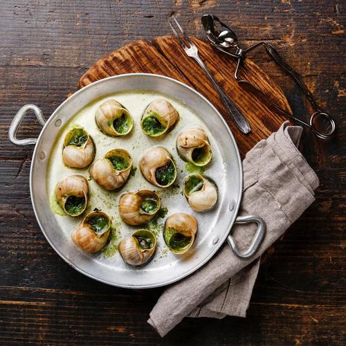 因俄国沙皇走红的法式焗蜗牛(escargots de bourgogne)