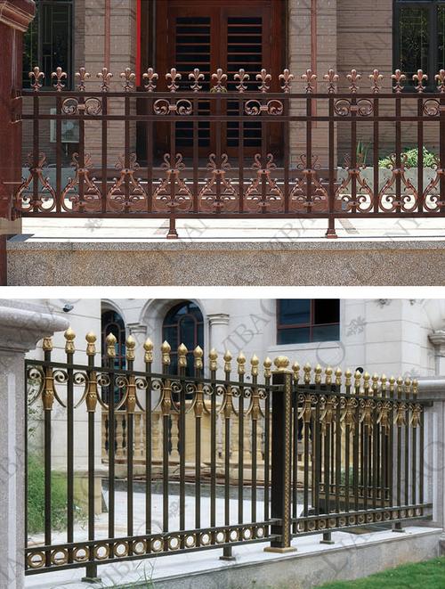 厂家定制 304不锈钢 庭院别墅 铝艺护栏 小区花园围栏栅栏