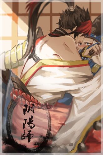 未经授权 侵删致歉 网易阴阳师手游 安倍晴明 神乐 八百比丘尼 源博雅