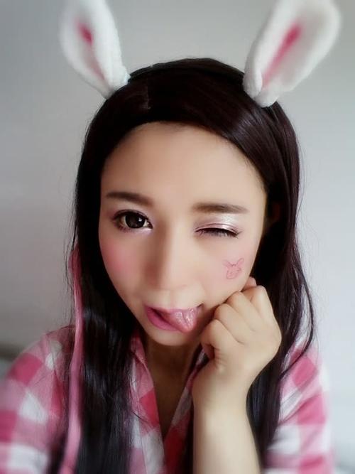 【美妆大赛韩系妆】萌萌哒兔子妆容