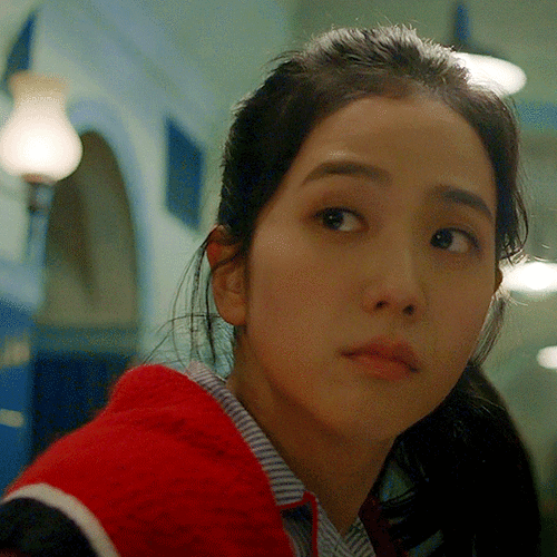 blackpink丨精制雪滴花金智秀jisoo动图表情包一组220101