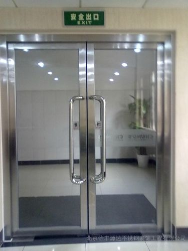 供应不锈钢玻璃门不锈钢玻璃门窗