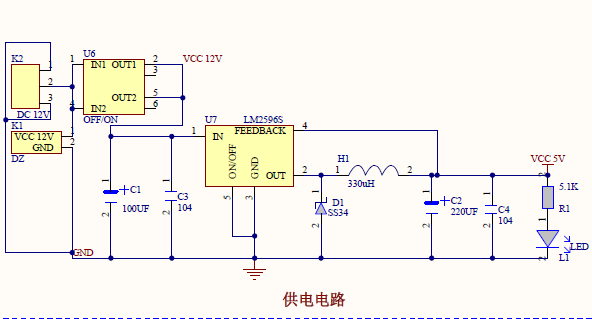 stm32智能平衡小车的详细电路原理图免费下载