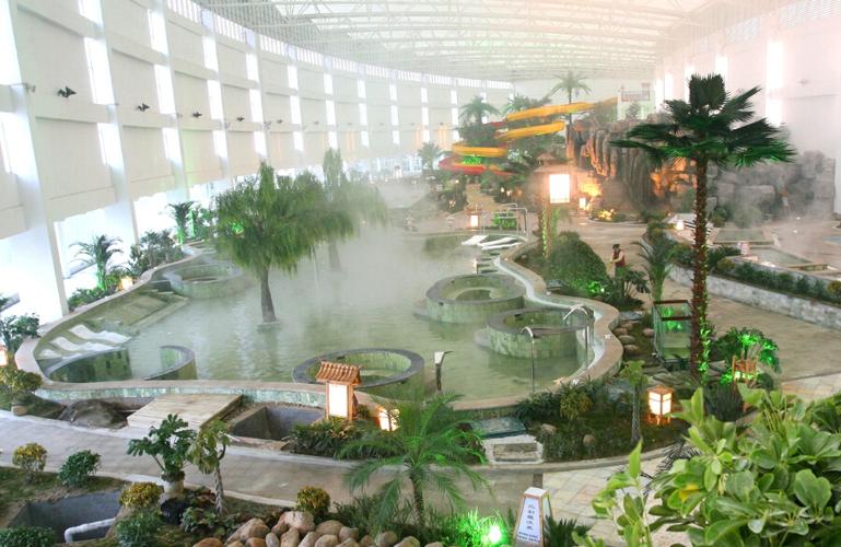 游聊城天沐温泉度假村,住聊城江北水城天沐温泉度假酒店1晚