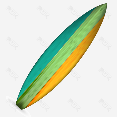 标签: 冲浪板卡通手绘夏日