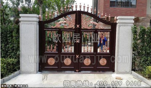 百度360好搜 搜狗 神马 铝艺别墅大门欧园居热搜词语《高档别墅门价格