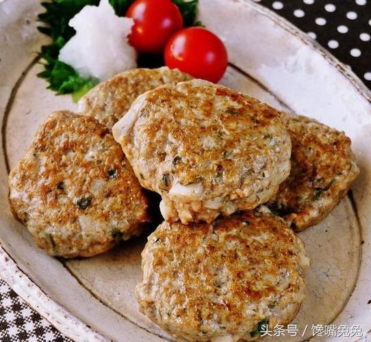 香煎莲藕鸡肉饼
