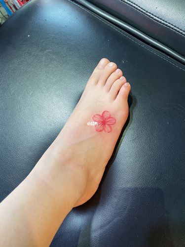 杨颖baby 同款脚背纹身!_纹身_杨颖_美妆_彩妆_彩妆