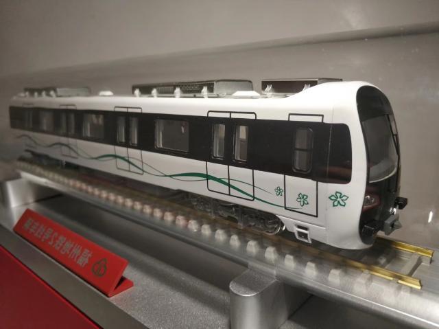 福州地铁2号线!正式下线,看看车模长啥样子吧