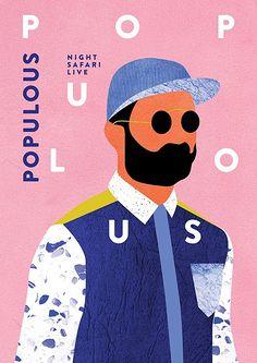 com populous - night safari on behance pinterest.