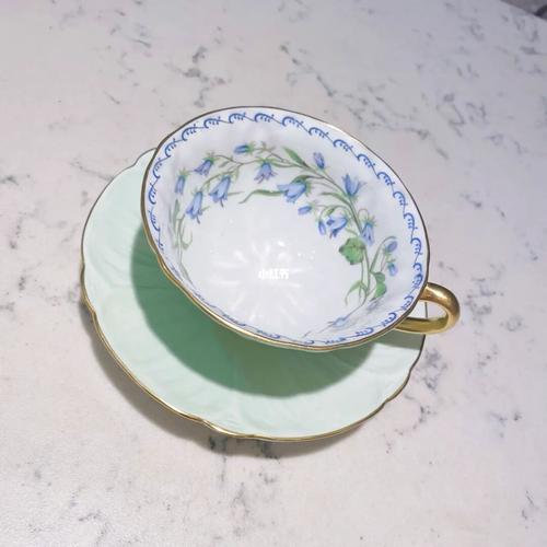shelley oleander green harebell_瓷器_英国瓷器shelley_家居家装