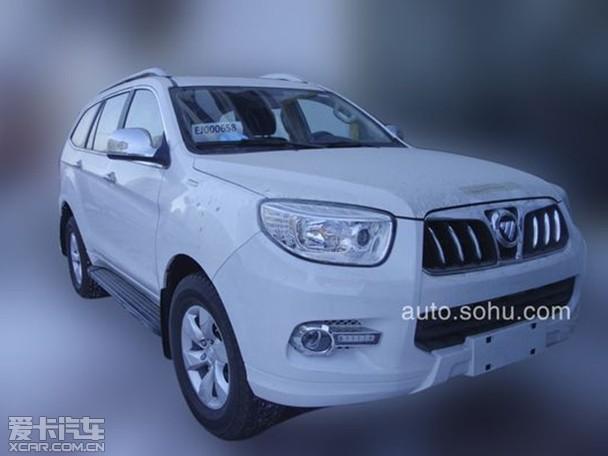 上海热线汽车频道—— 福田suv萨瓦纳量产版谍照 今年初将上市