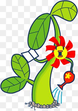 嫩芽手绘图片大全