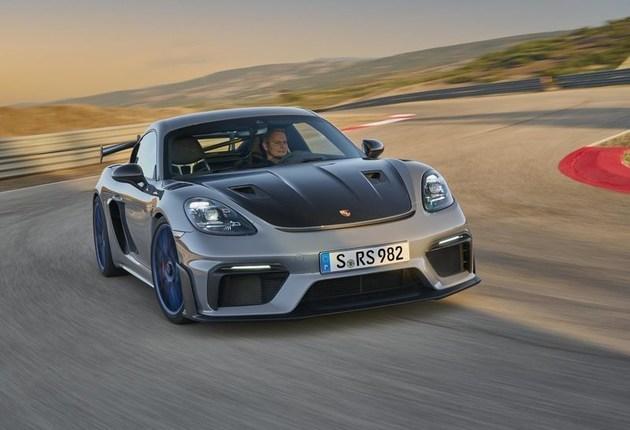 满满战斗气息保时捷718caymangt4rs家族发布