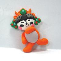 幼儿园玩教具制作橡皮泥福娃3