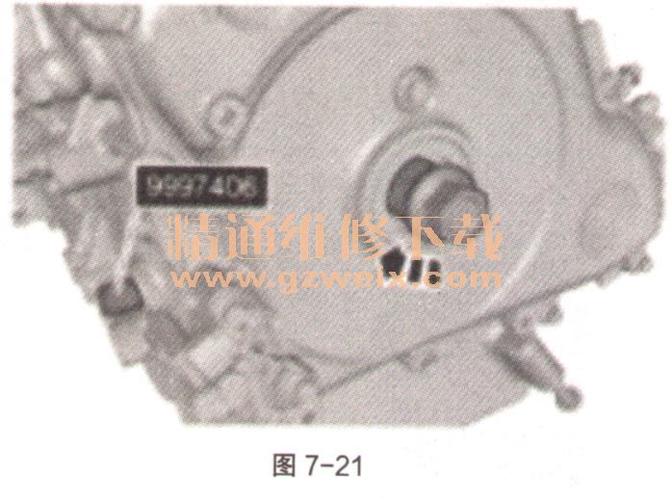 2012～2015年进口沃尔沃xc60(2.0t b4204t7)发动机正时校对方法
