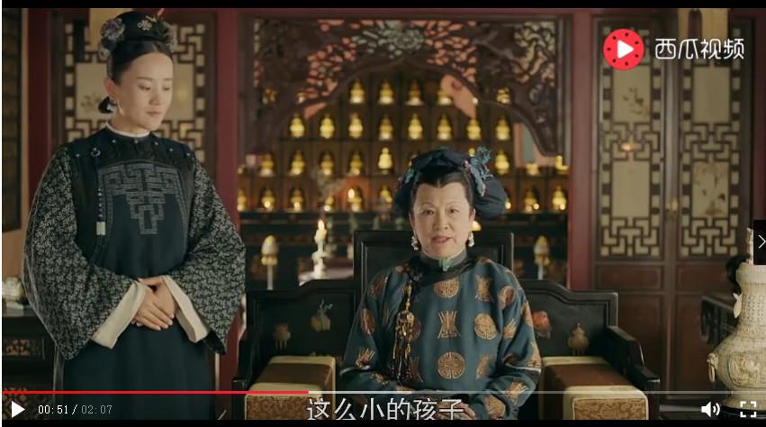 太后因亲生女儿的远嫁而格外溺爱两位公主.