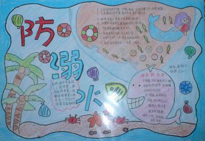 有没有小学生防溺水手抄报小学生溺水手抄报
