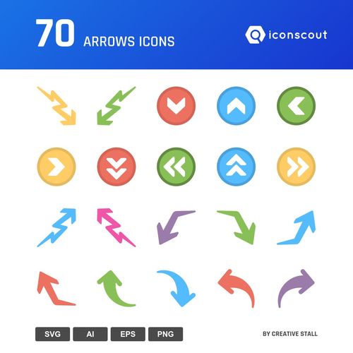 arrows icon pack