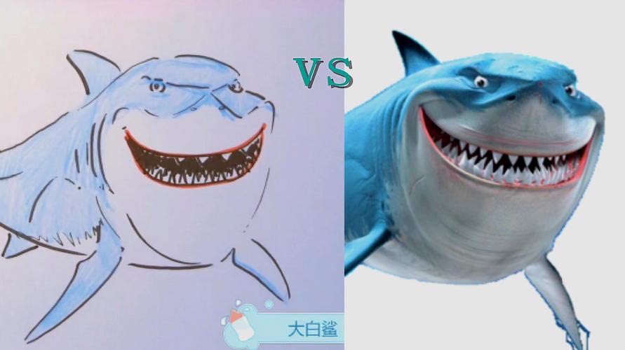 大白鲨的画法和技巧,都在这里.