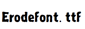 erodefont.ttf