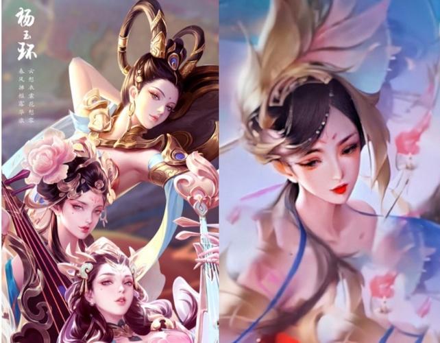 杨玉环新春之际迎来新皮肤,瑶传说皮肤巨美,裴擒虎虎年限定白虎志同一