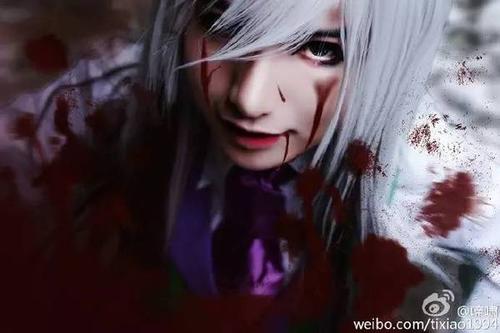 【爱cosplay】极度分裂·迷宫之魈cos正片~已沉醉在这邪媚的笑容里!