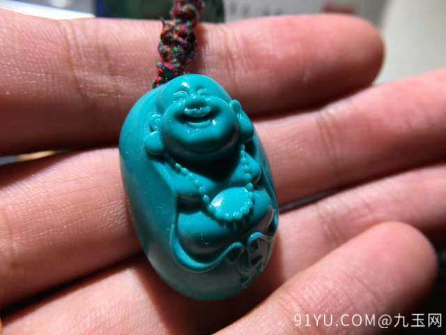 马料绿松石适合盘玩吗?能盘出什么效果呢?