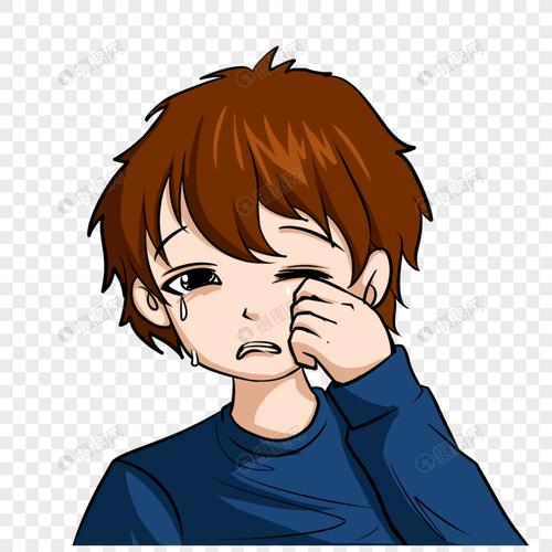 痛哭男