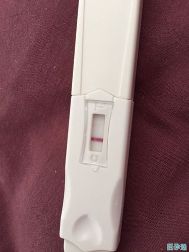 未怀孕验孕棒图