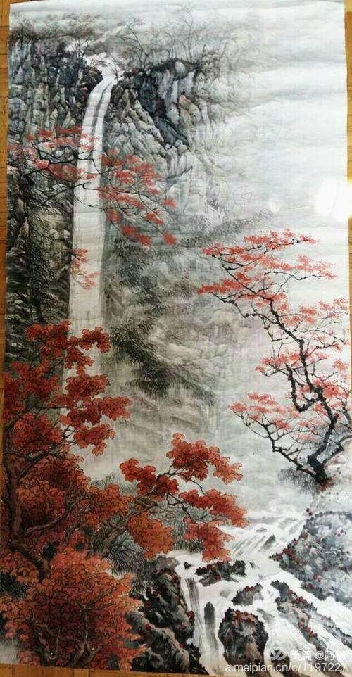 冯丽娟—仿白雪石,施云祥,王中年,曾刚等画家山水画及