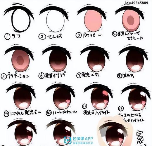 如何画好二次元人物眼睛画二次元人物眼睛教程