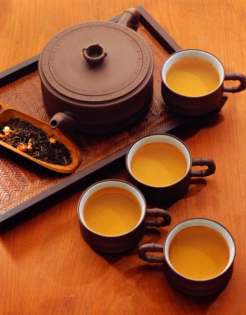 饮茶图片