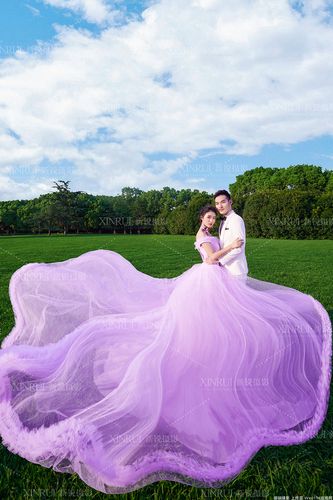 桐乡婚纱照之紫色纯爱