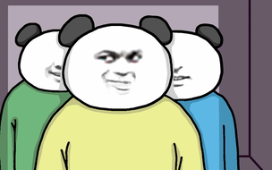 【ps攻略】一分钟教你做出一个小熊猫表情包_01期