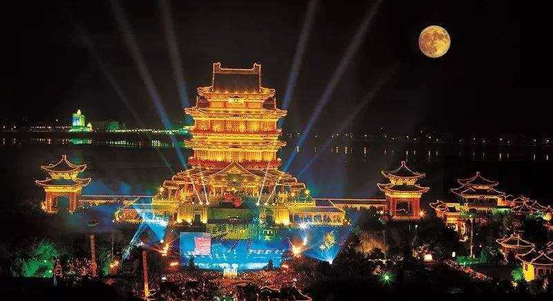 1,南昌滕王阁(游船夜游/户外演出)