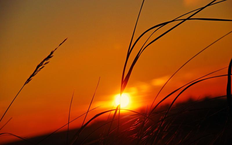 超美落日夕阳自然风景图片桌面壁纸